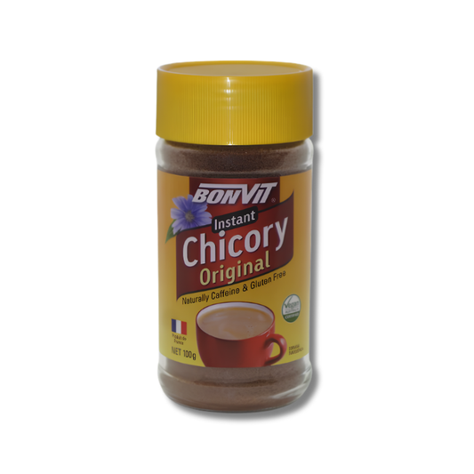 Bonvit Instant Chicory Original jar on a white background