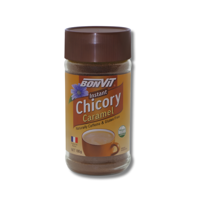 Bonvit Instant Chicory Caramel product on a white background