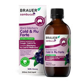 Brauer Sambucus Elderberry Cold & Flu for Adults