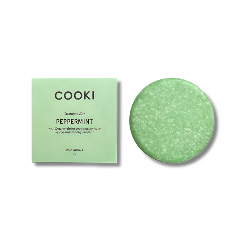 Cooki Haircare Peppermint & Chamomile Shampoo Bar