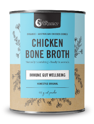 Nutraorganics Chicken Bone Broth - Go Vita Tanunda - FOOD - 125g / Homestyle Original