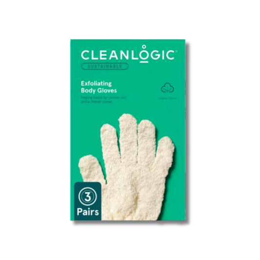 Cleanlogic Sustainable Exfoliating Body Gloves
