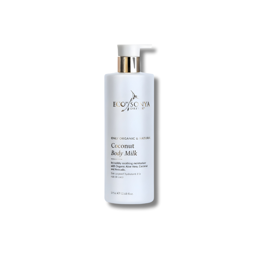 Eco By Sonya Coconut Body Milk helps maintain skin hydration and supports daily moisturising care.