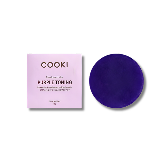 Cooki Haircare Purple Toning Conditioner Bar 75g