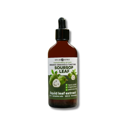 Soursop leaf tincture for immune support