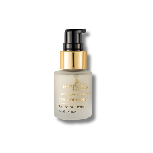 Eco By Sonya Eye Compost Apricot Eye Cream helps maintain hydration and supports daily eye area care.