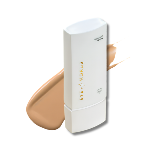 Eye Of Horus Skin Tint Serum Foundation Golden supports an even complexion and helps maintain hydrated radiant looking skin