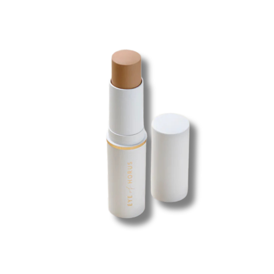 Natural vegan SPF30+ foundation enriched with Moringa, Jojoba, and Mango Butter for radiant coverage and hydration 