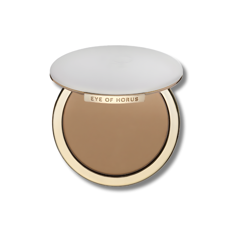 Compact pressed powder foundation with buildable coverage and oil control for a smooth, matte finish ideal for all skin types and on-the-go use.