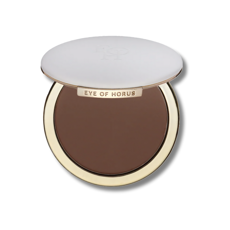 Compact pressed powder foundation with buildable coverage and oil control for a smooth, matte finish ideal for all skin types and on-the-go use.
