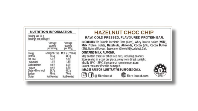 Fibre Boost Bar 60g