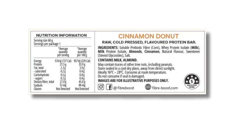 Fibre Boost Bar 60g