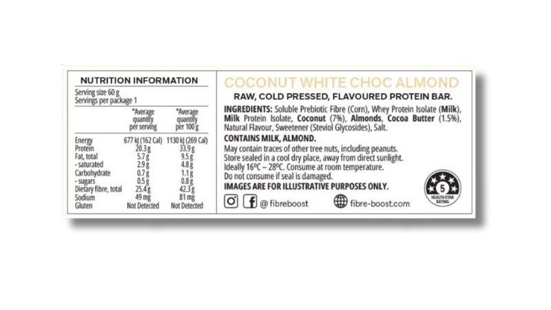 Fibre Boost Bar 60g