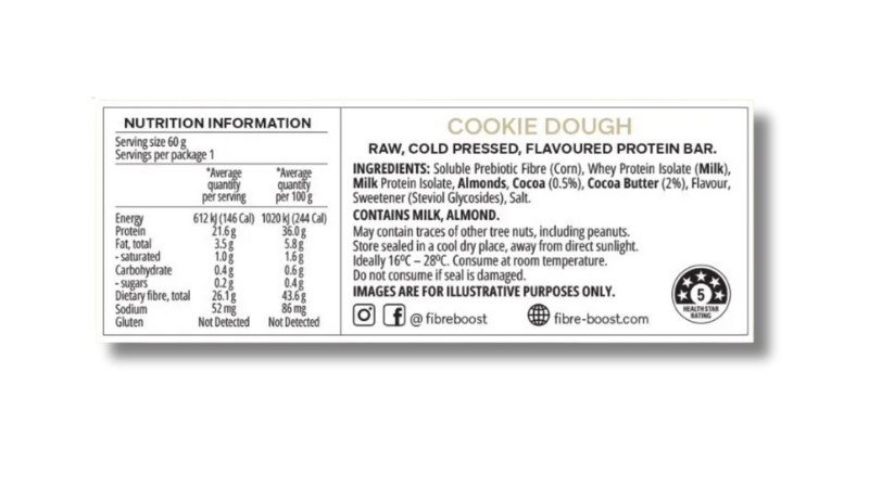 Fibre Boost Bar 60g
