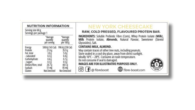 Fibre Boost Bar 60g