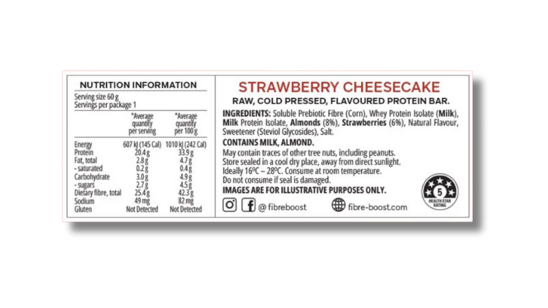 Fibre Boost Bar 60g