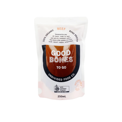 GOOD BONES Organic Chicken Broth To Go