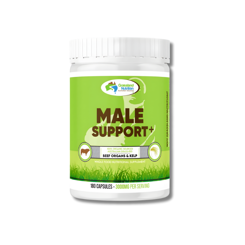 Men’s wellness supplement supporting cognitive function, prostate health, fertility, hormonal balance and energy
