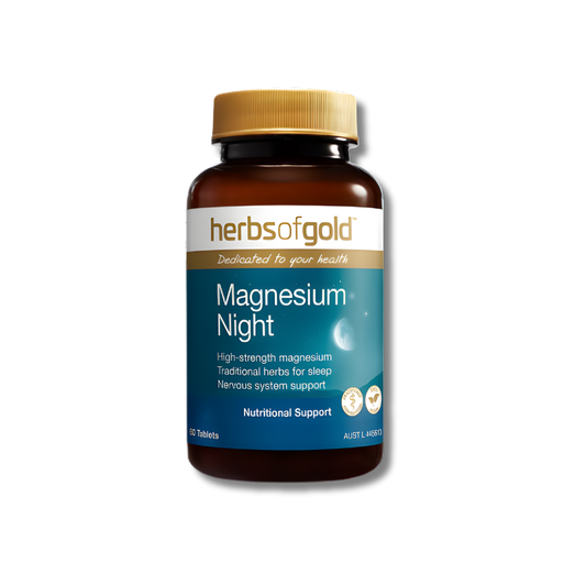 Herbs of Gold Magnesium Night 60 Tablets