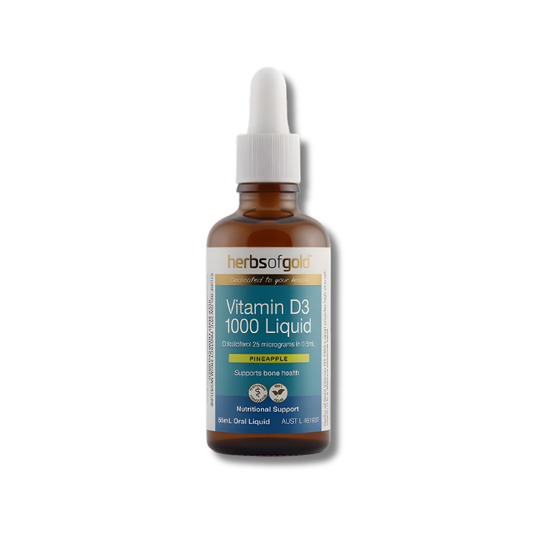 Herbs Of Gold Vitamin D3 1000 Liquid