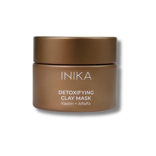 Kaolin Clay and Alfalfa detox face mask - purifies, reduces blemishes, and brightens complexion for healthy, balanced ski