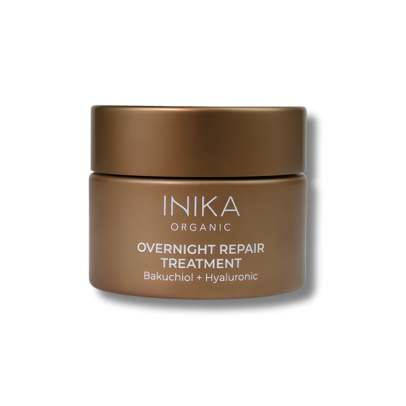 Bakuchiol and Hyaluronic Acid overnight serum - reduces fine lines, hydrates deeply, and restores radiant, youthful skin