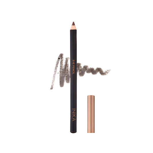 INIKA Organic Eye Pencil Cocoa shade with cap