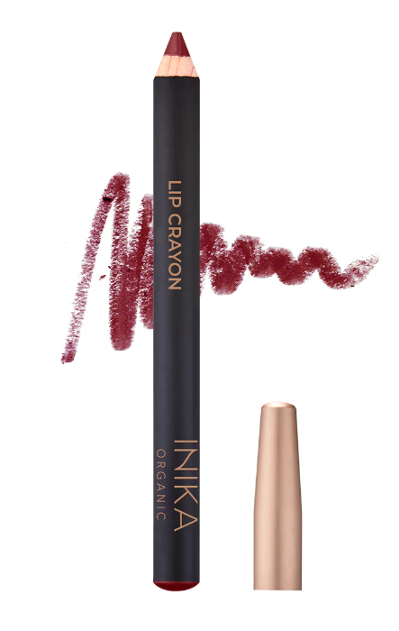 Inika Organic Lip Crayon Crimson shade