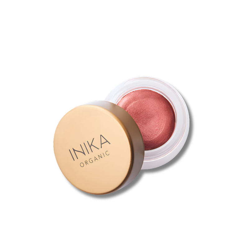 Inika Organic Lip and Cheek Cream Petals soft rose shade