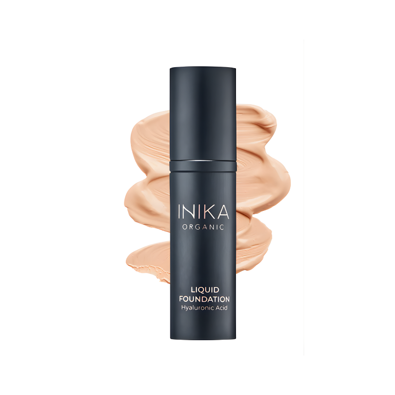 Inika Organic Liquid Foundation Beige shade light medium neutral tone