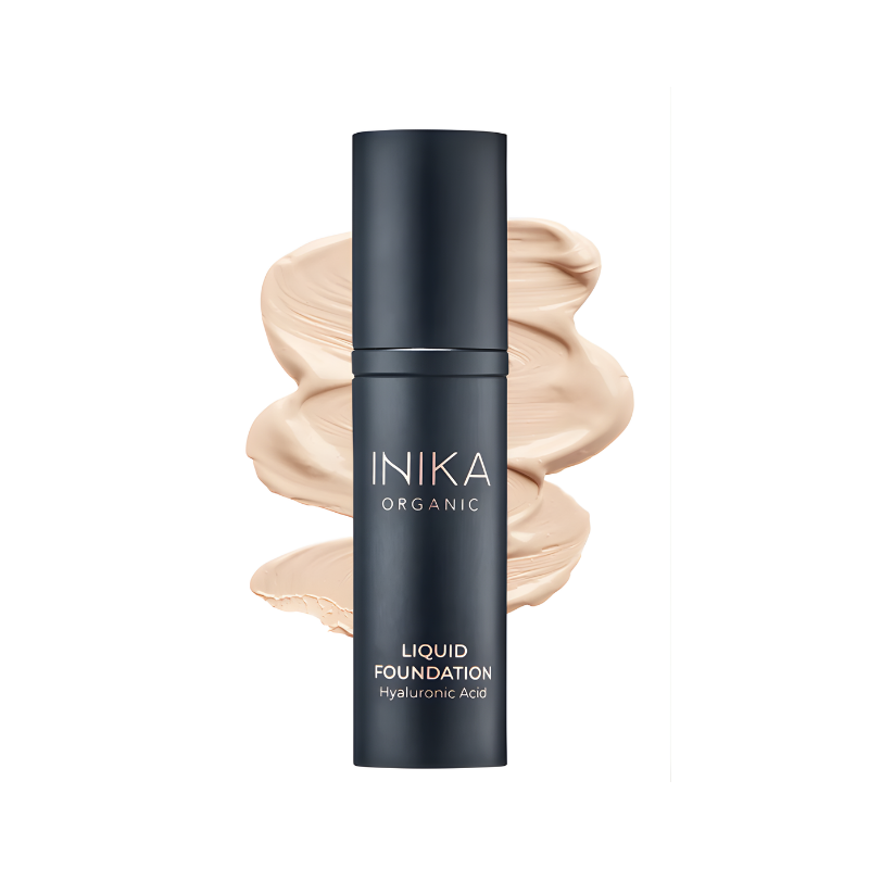 Inika Organic Liquid Foundation Nude shade light medium warm tone
