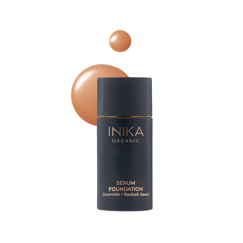 Inika Organic Serum Foundation Purpose shade medium neutral tone