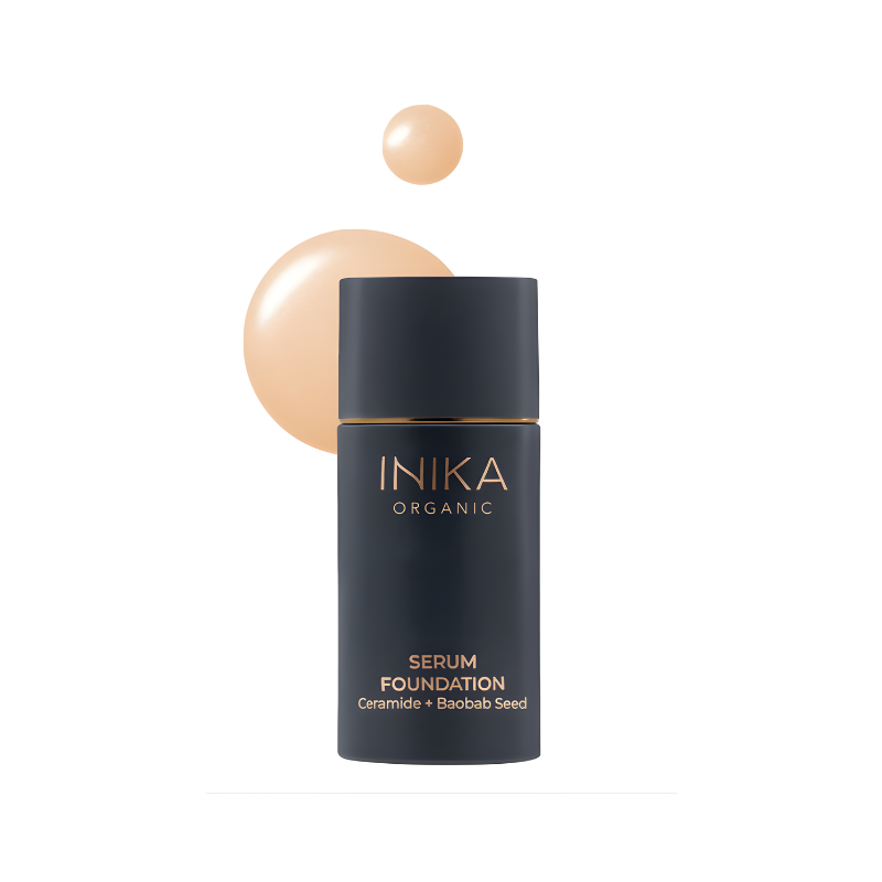 Inika Organic Serum Foundation Bold shade deep neutral tone