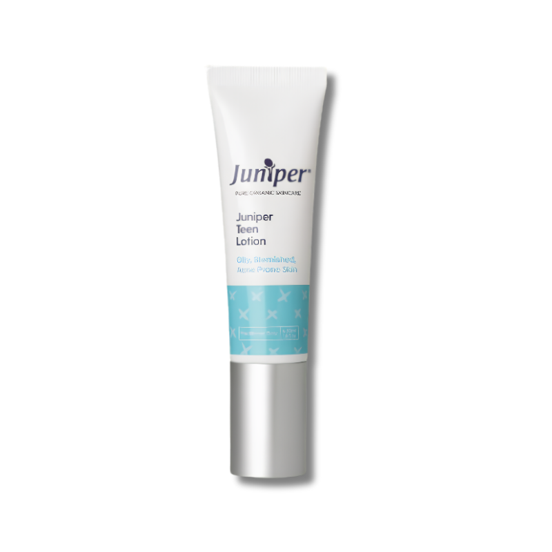 Juniper Teen Lotion supports skin hydration and helps maintain balanced healthy looking skin
