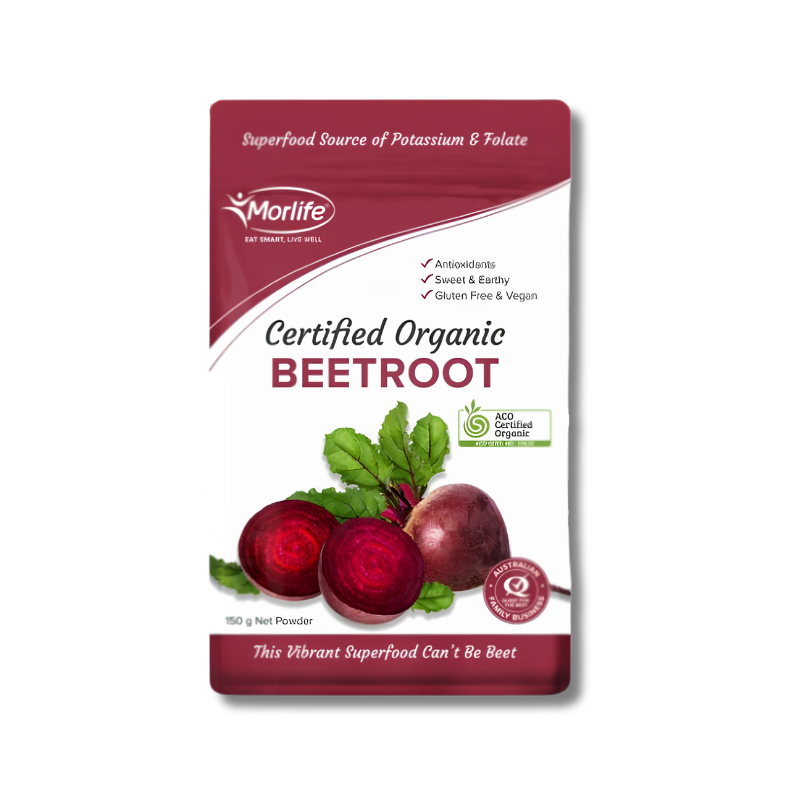 Morlife Certified Organic Beetroot Powder 450g