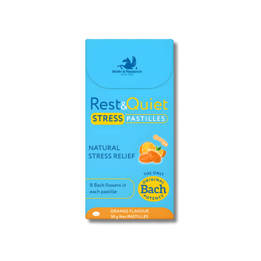 Bach Rescue Remedy Orange pastilles – stress relief and emotional balance, alcohol-free and gluten-free