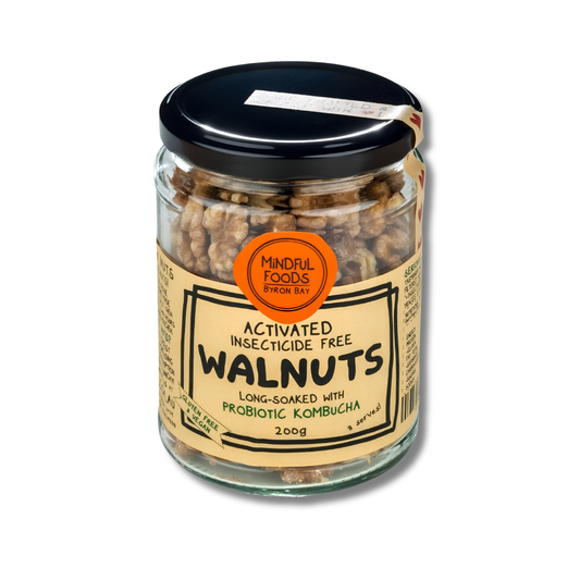 Activated Organic Walnuts support everyday nutrition as a crunchy organic snack and versatile meal topping.