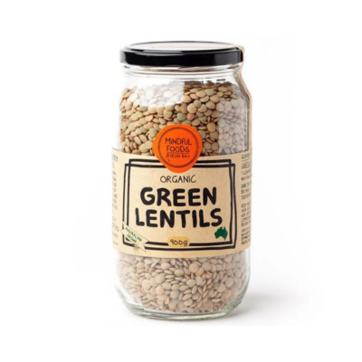 Mindful Foods Organic Green Lentils