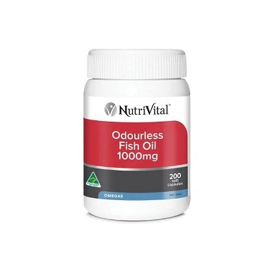 NutriVital Odourless Fish Oil 1000