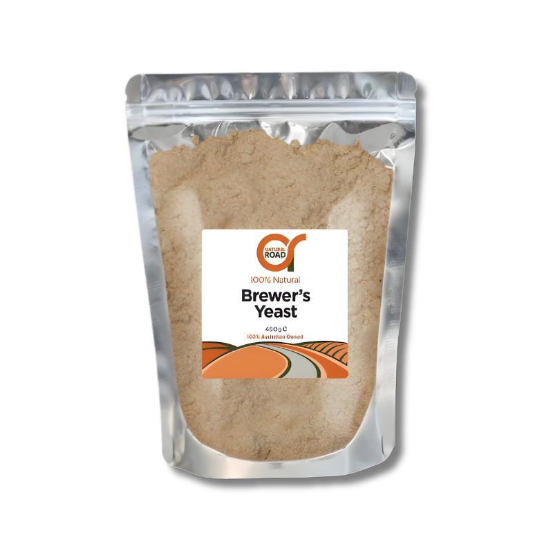 Package of Brewer's Yeast with a visible brand label on a white background