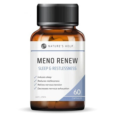 Natures Help Meno Renew Sleep and Restlessness