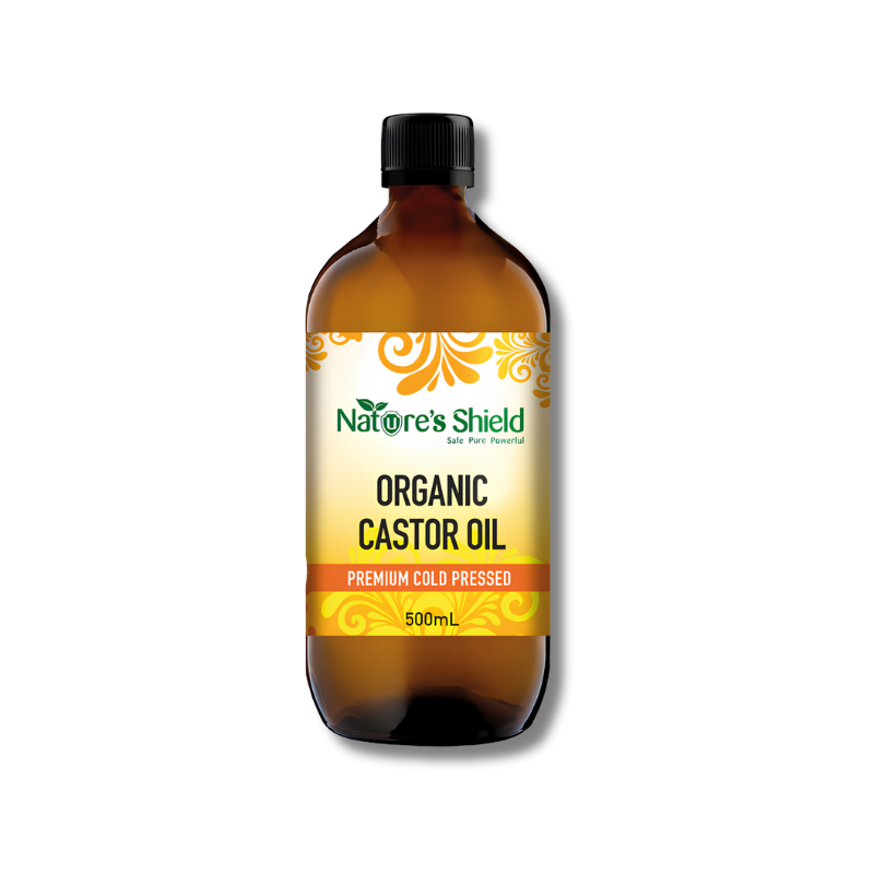 Organic Castor Oil supports skin and hair care as a cold pressed multipurpose oil for daily use