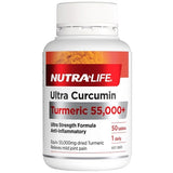NutraLife Ultra Curcumin Turmeric 55,000 50 Tablets