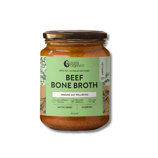 Australian beef bone broth concentrate with native herbs