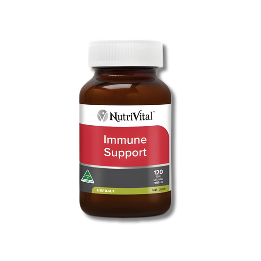 Nutrivital Immune Support – herbal blend supporting immune system health, vitality, and the body’s natural defence against illness.