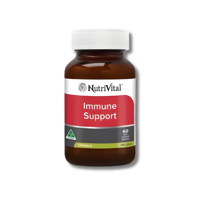 Nutrivital Immune Support – herbal blend supporting immune system health, vitality, and the body’s natural defence against illness.