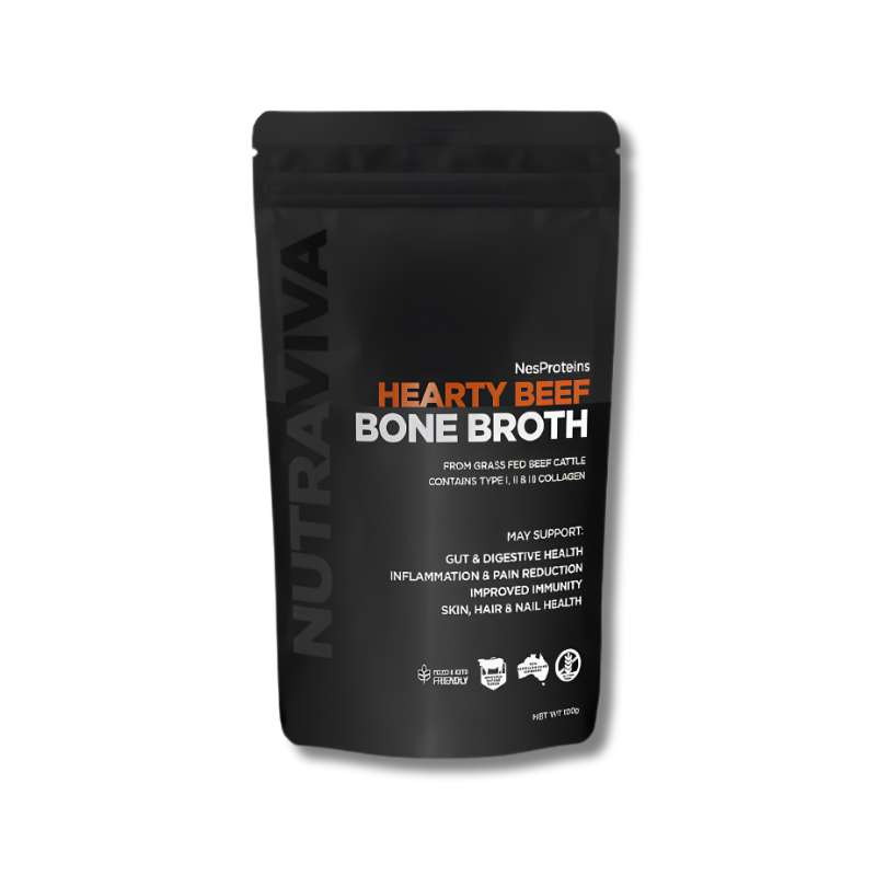 Nutraviva Hearty Beef Bone Broth 100g