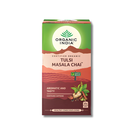 Tulsi Assam Chai blend with sweet and spicy flavours inspired by traditional Indian tea