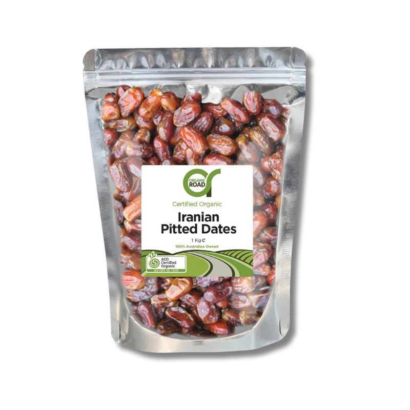 Organic dried dates—naturally sweet, chewy, and nutrient-rich. Ideal for snacking, smoothies, and baking.