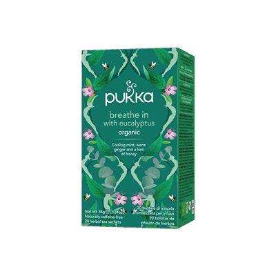 Pukka Breathe In with Eucalyptus Tea Bags